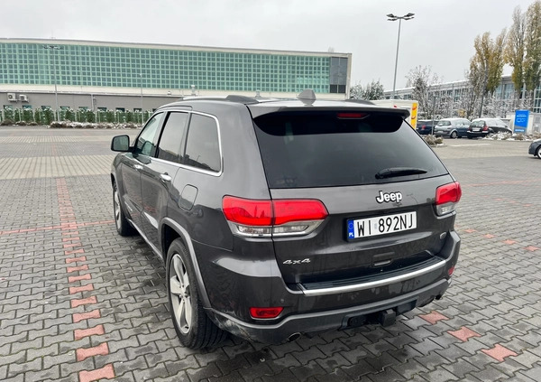 Jeep Grand Cherokee cena 111500 przebieg: 90108, rok produkcji 2016 z Warszawa małe 232